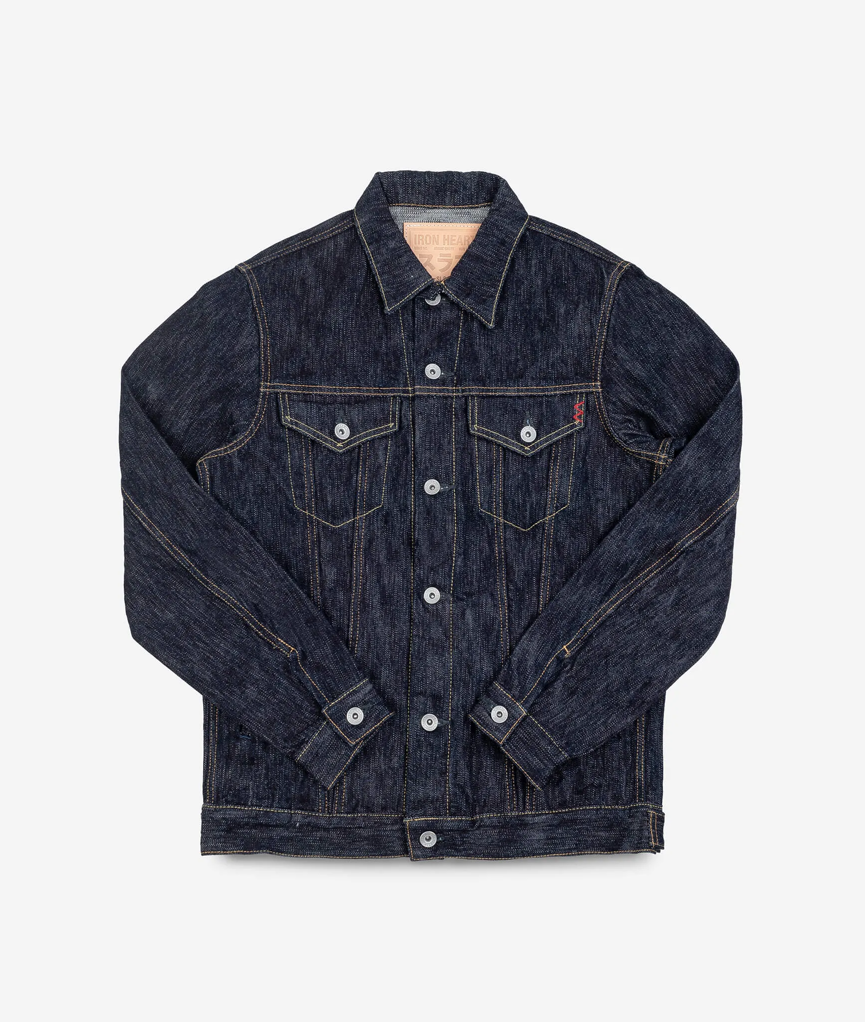 16oz Slubby Selvedge Denim Type III Jacket - Indigo