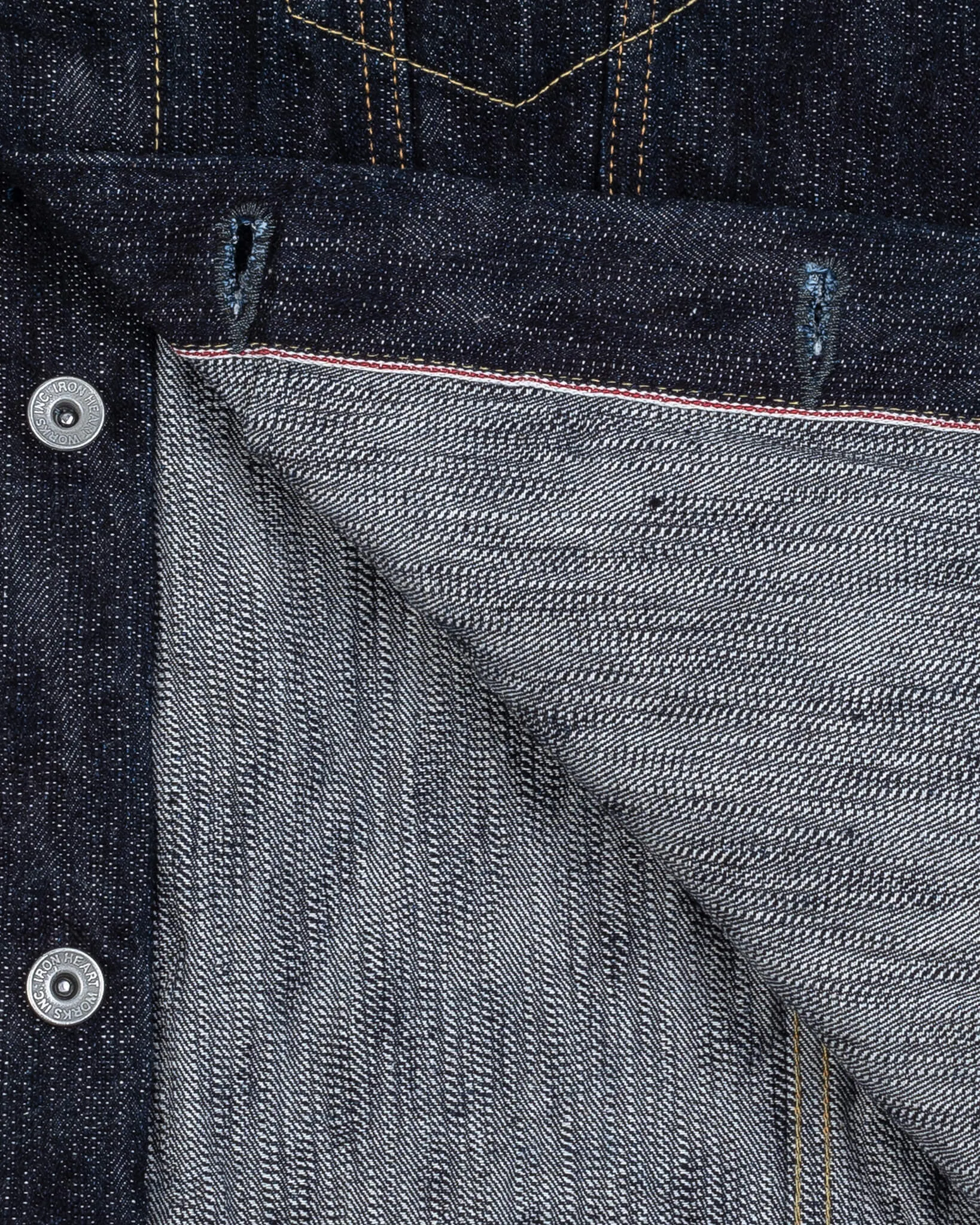 16oz Slubby Selvedge Denim Type III Jacket - Indigo