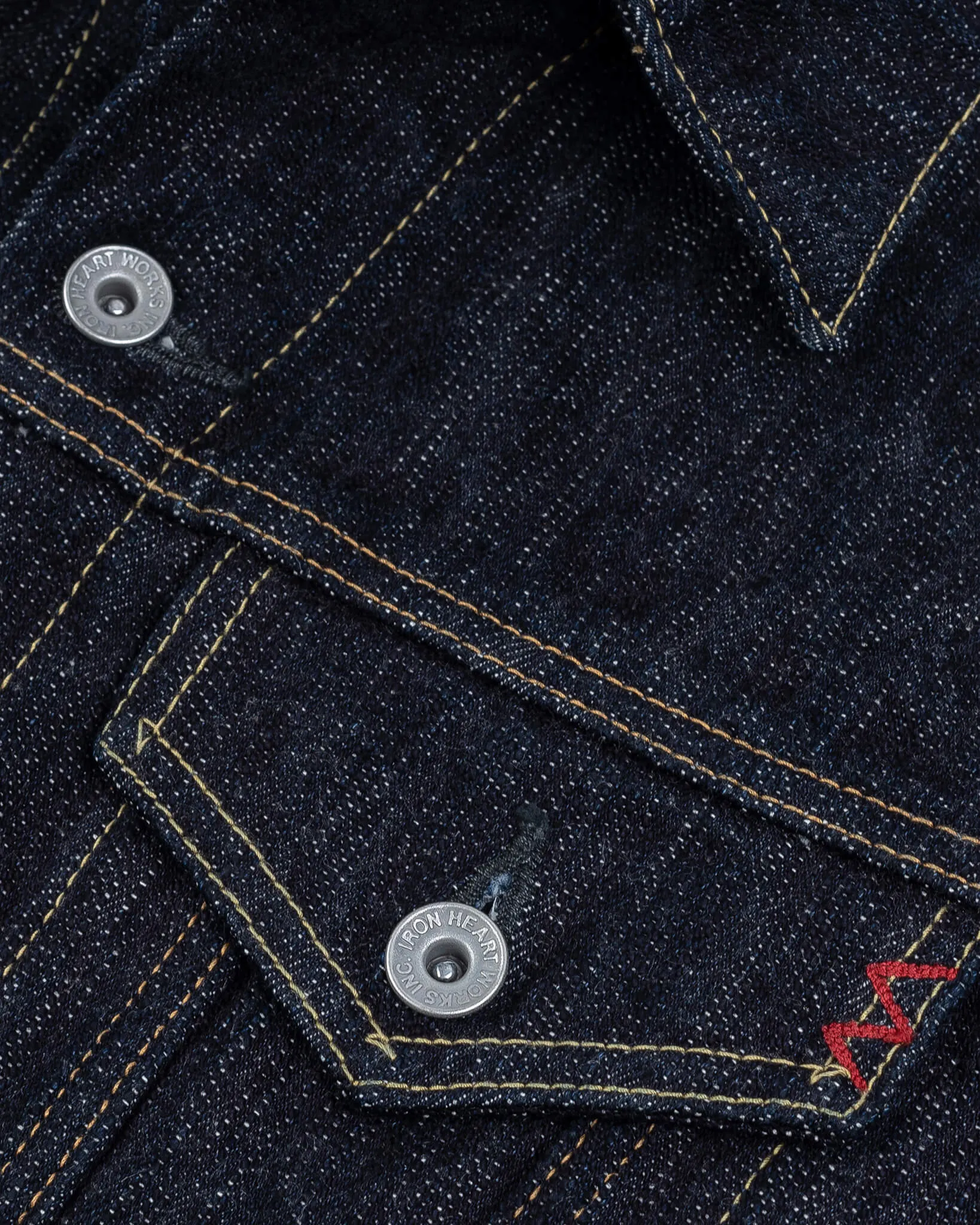 16oz Slubby Selvedge Denim Type III Jacket - Indigo