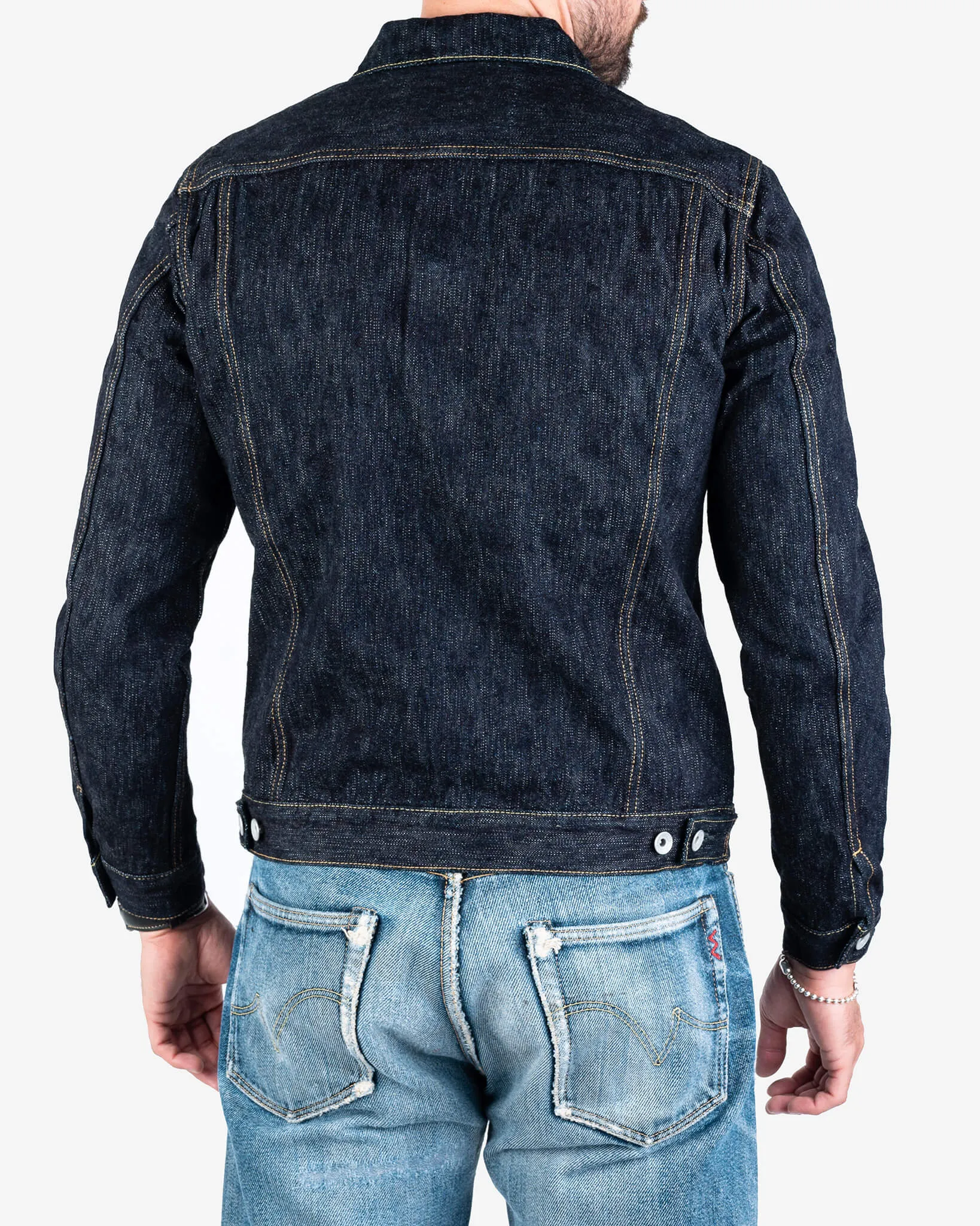 16oz Slubby Selvedge Denim Type III Jacket - Indigo