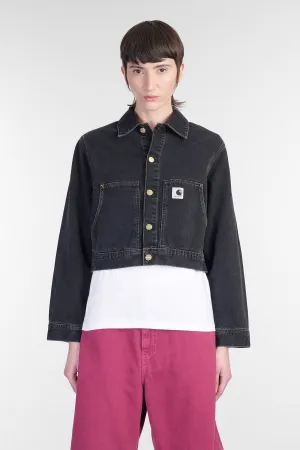 Arca Jacket Denim Jackets in black denim