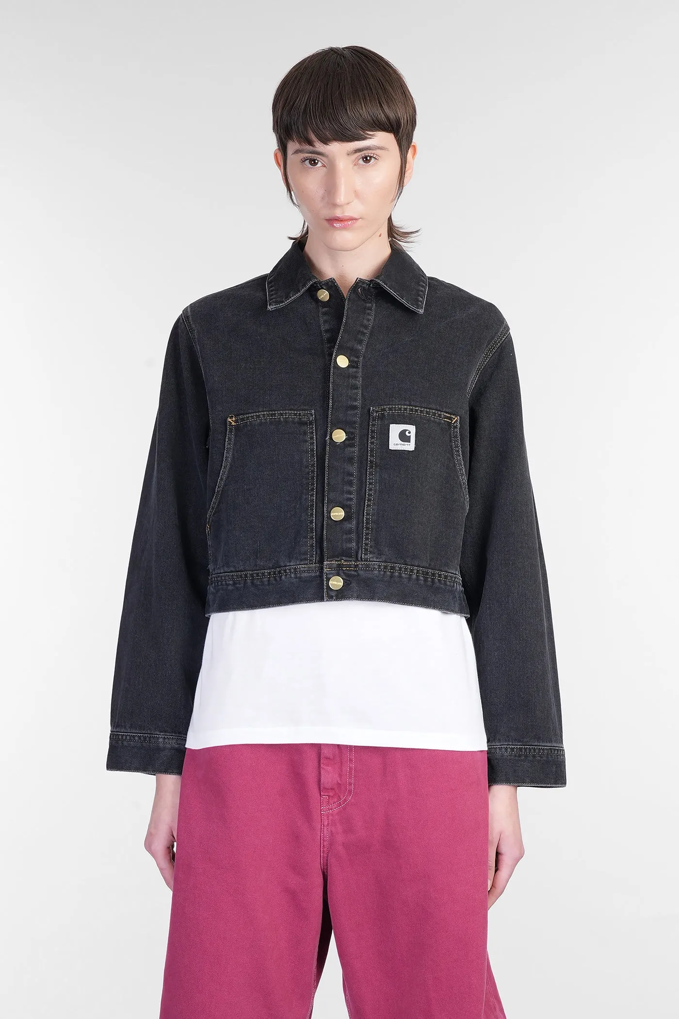 Arca Jacket Denim Jackets in black denim