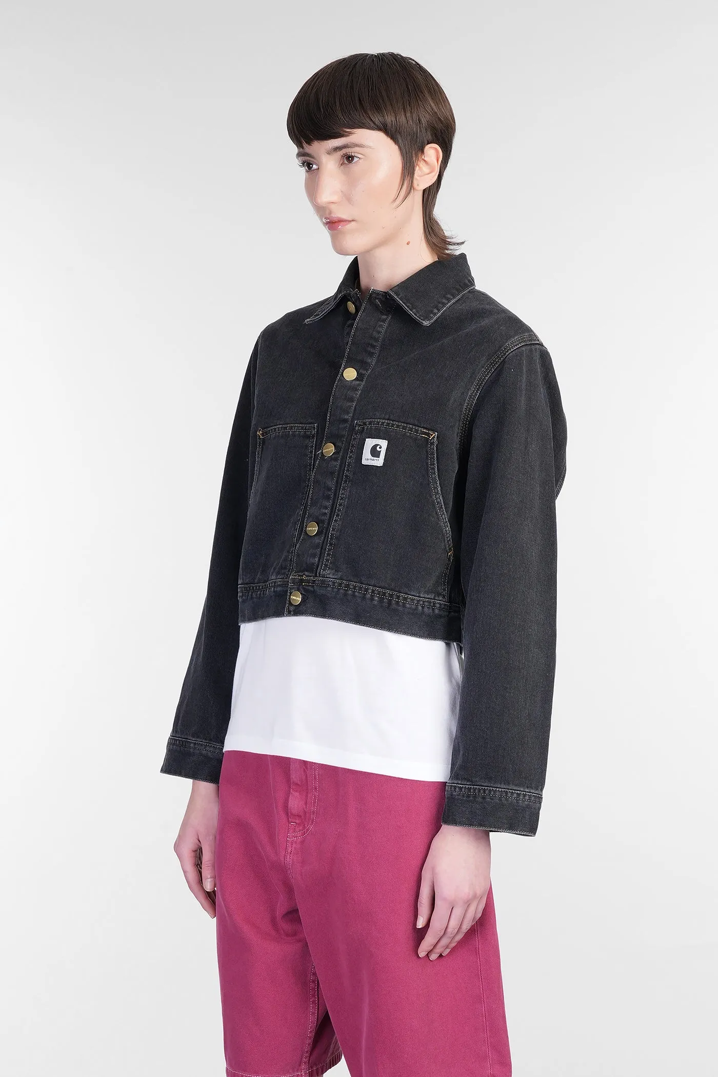 Arca Jacket Denim Jackets in black denim