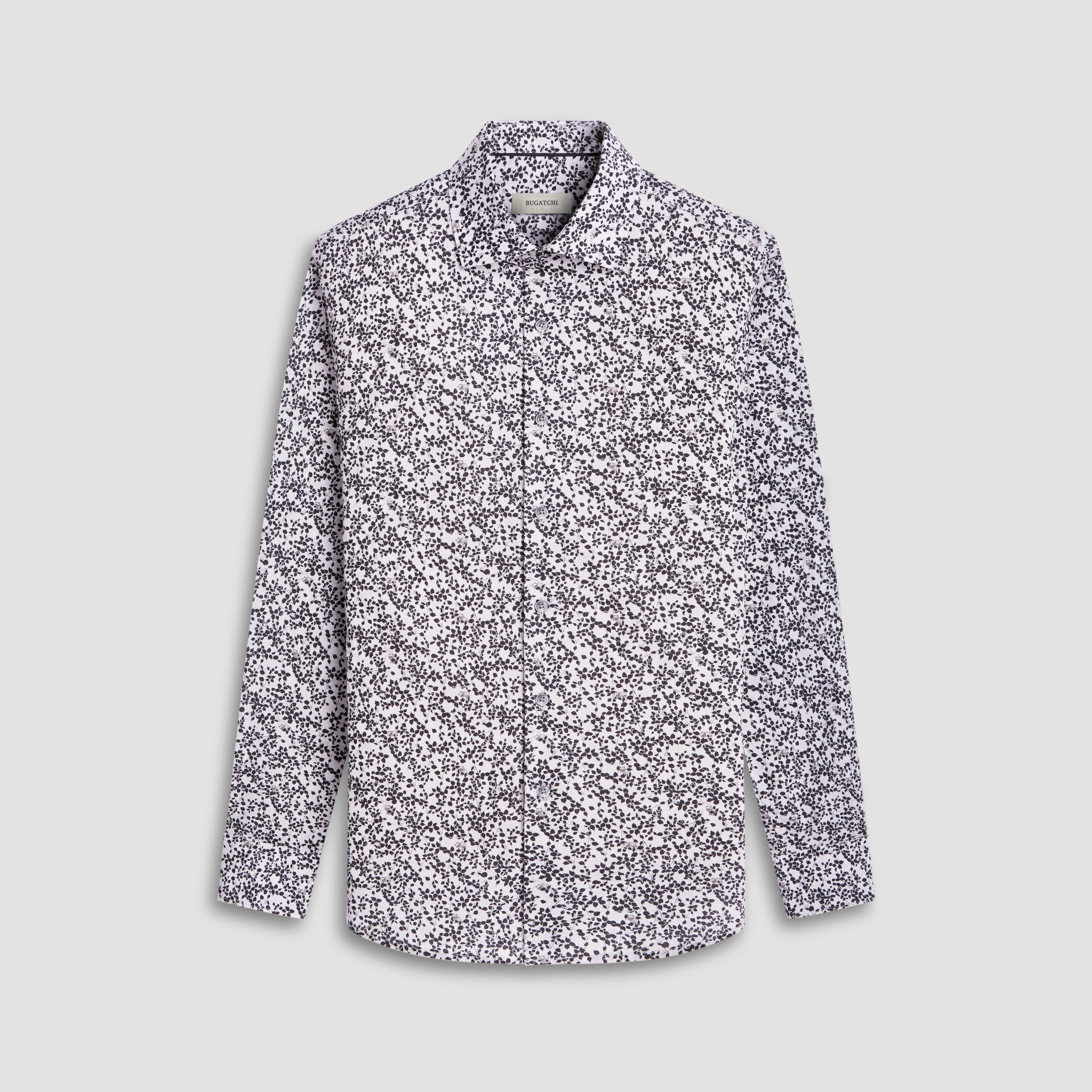 Axel Leaf Print Shirt