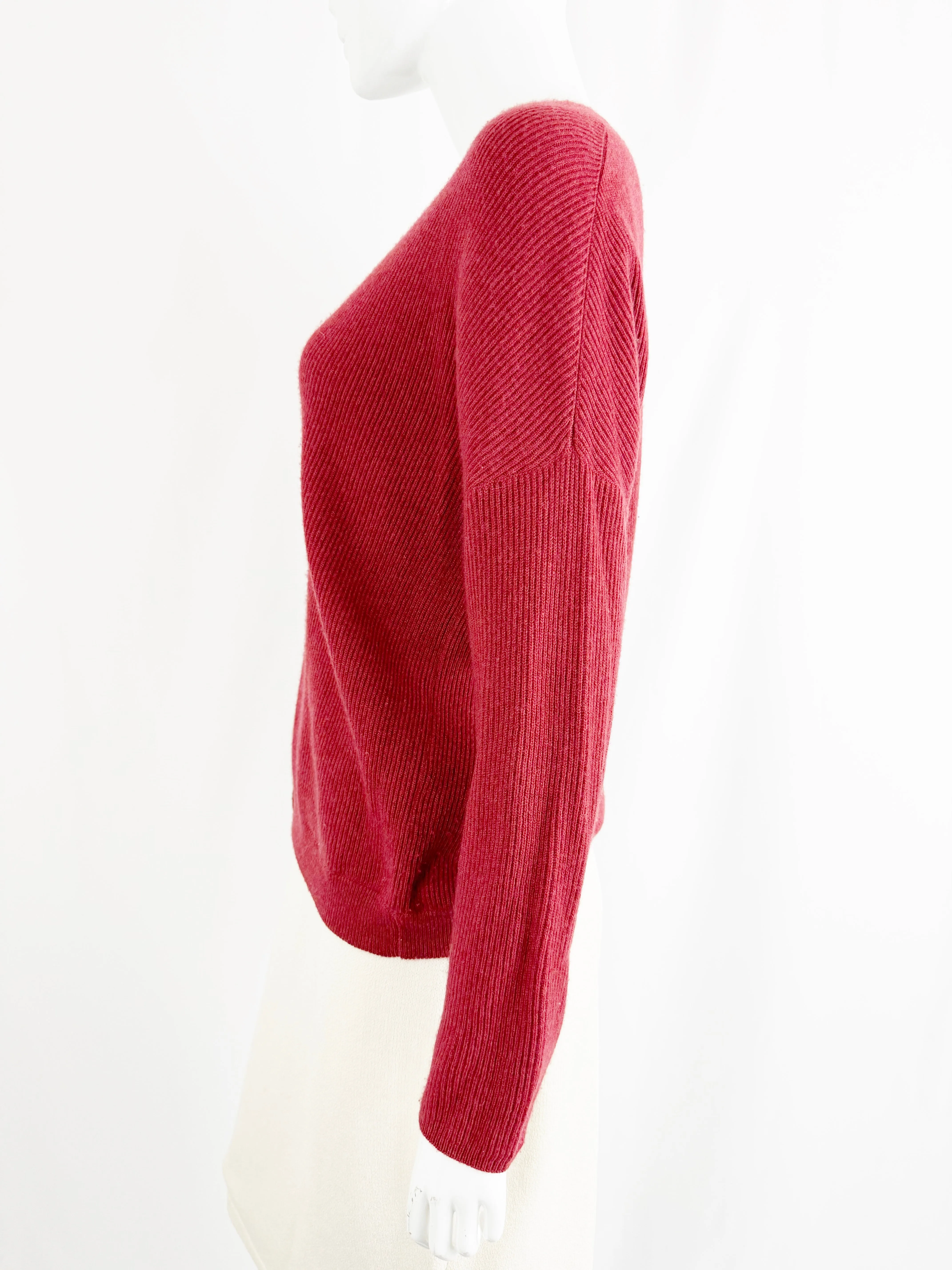 Brunello Cucinelli Cashmere V-Neck Sweater Size L