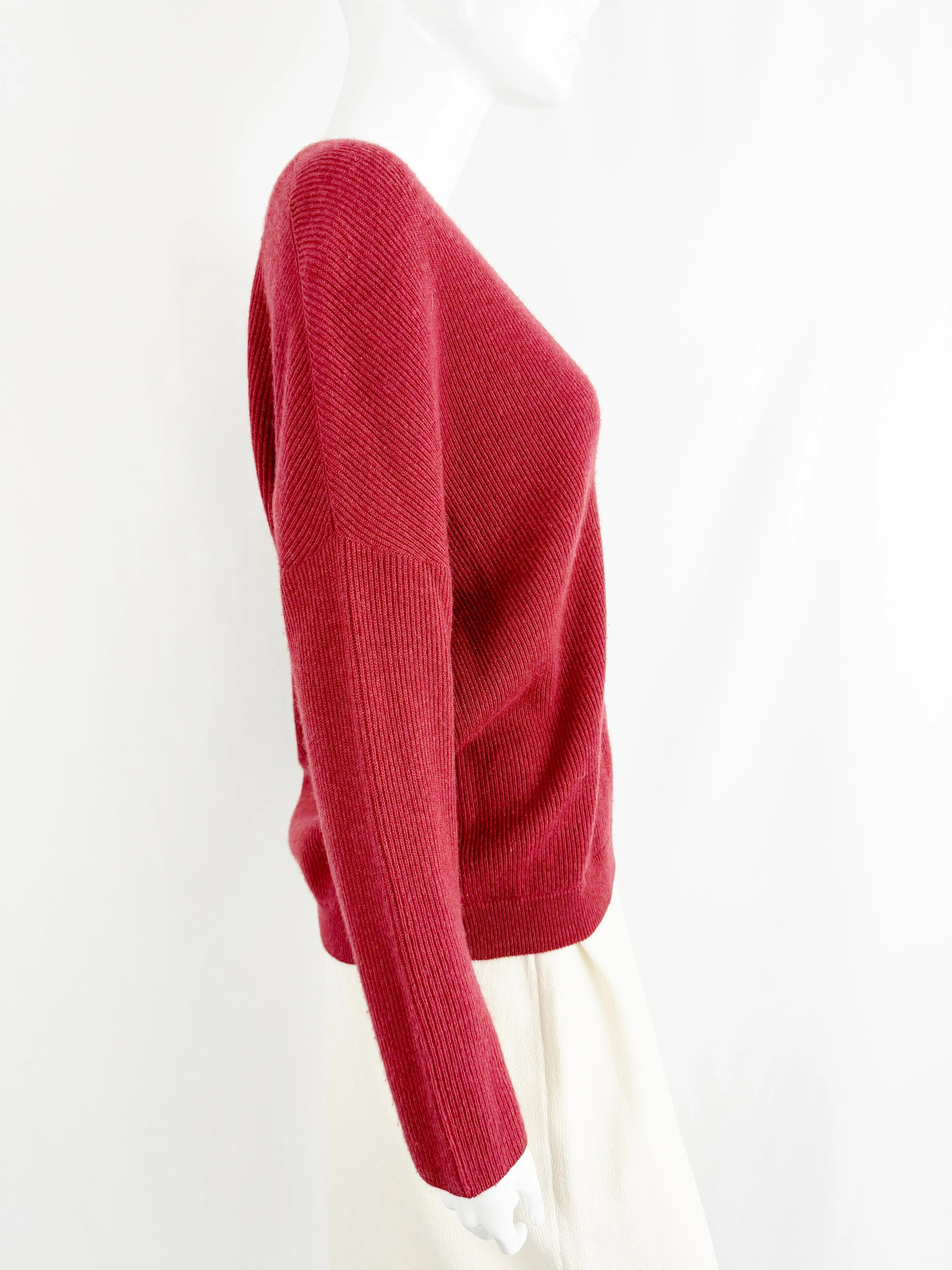 Brunello Cucinelli Cashmere V-Neck Sweater Size L