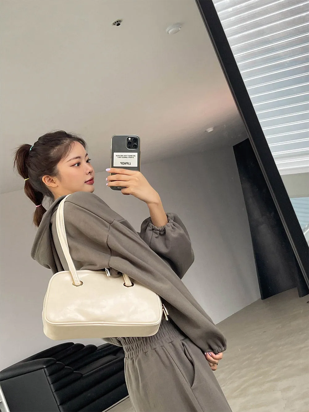 Bubble Hood Zip Up Set