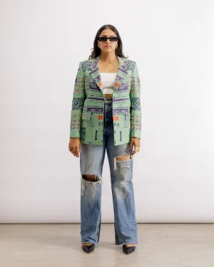 Calendar Blazer - Green