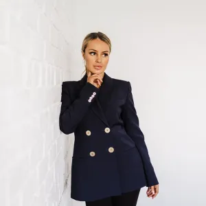 Camilla and Marc Bailey Relaxed Fit Double-Breast Blazer
