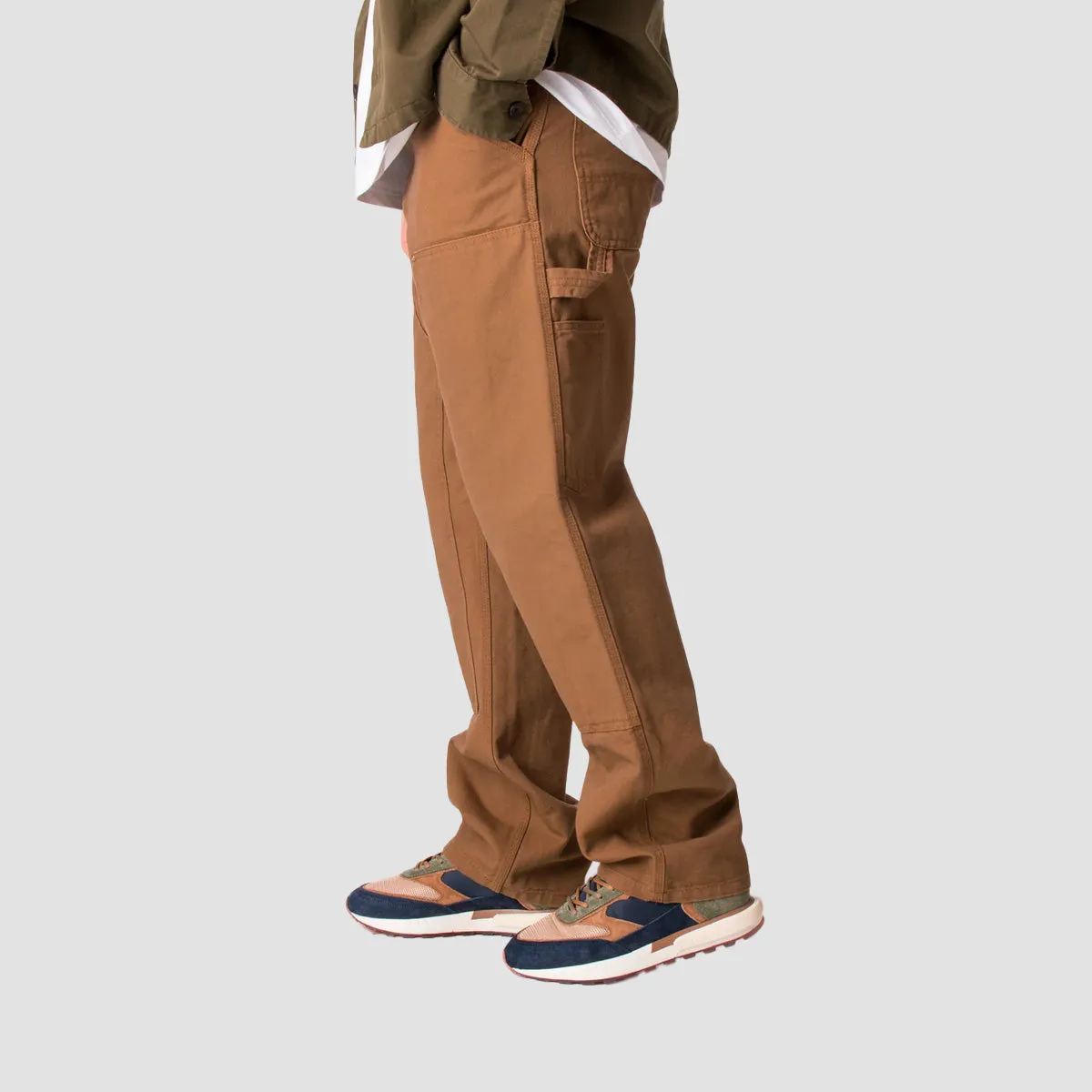 Carhartt WIP Double Knee Pants Hamilton Brown Rinsed
