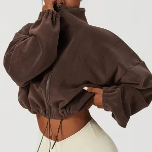 Charlotte - Shortened fleece jacket