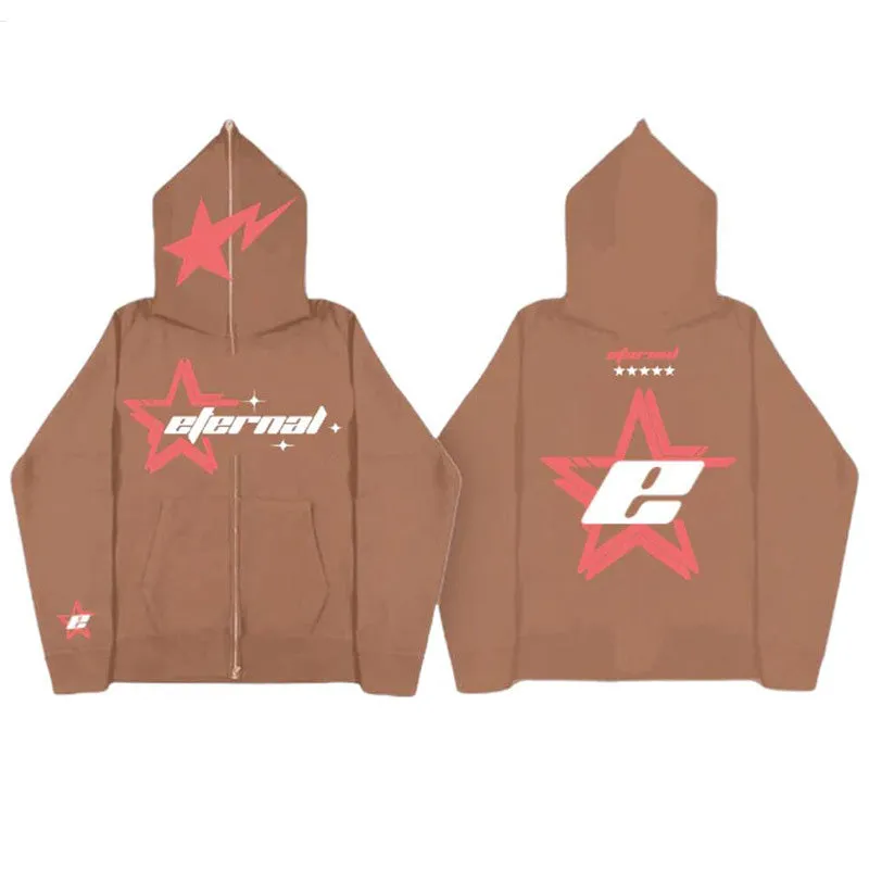 Chictango Star Zip Hoodie