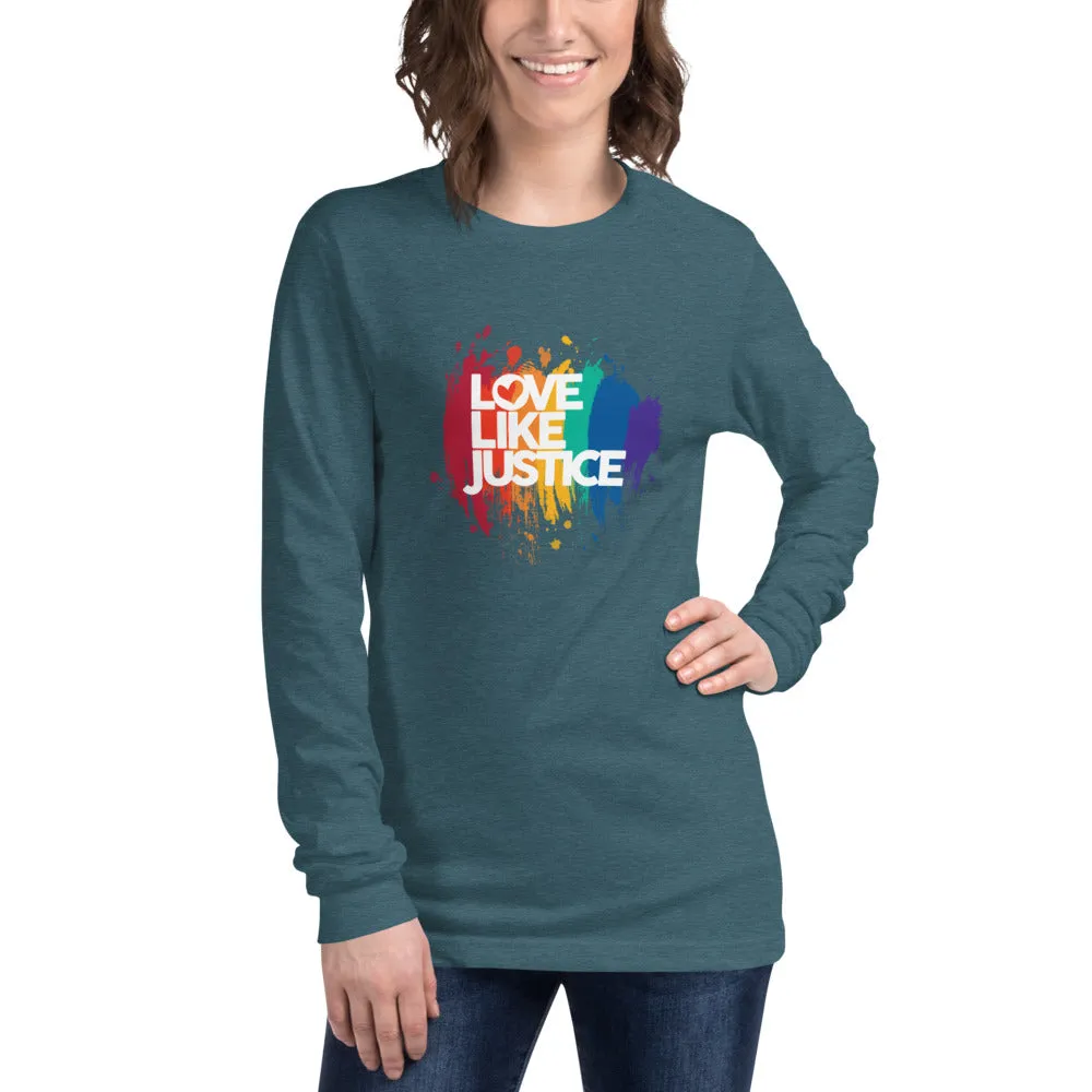 Color Splash Long Sleeve Tee
