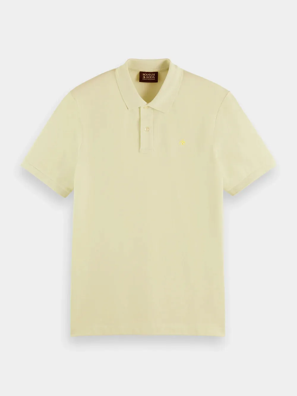 Cotton Pique Polo Shirt - First Light 175557