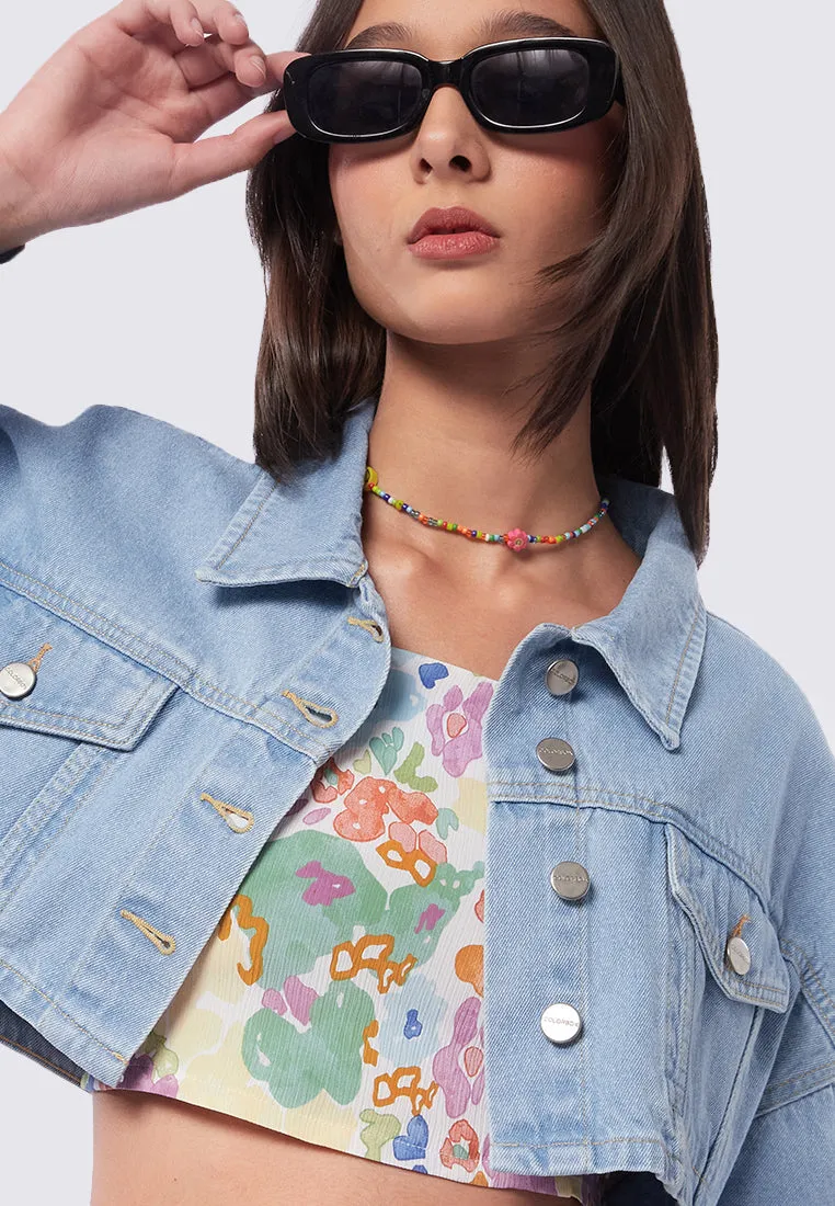 Crop Denim Jacket