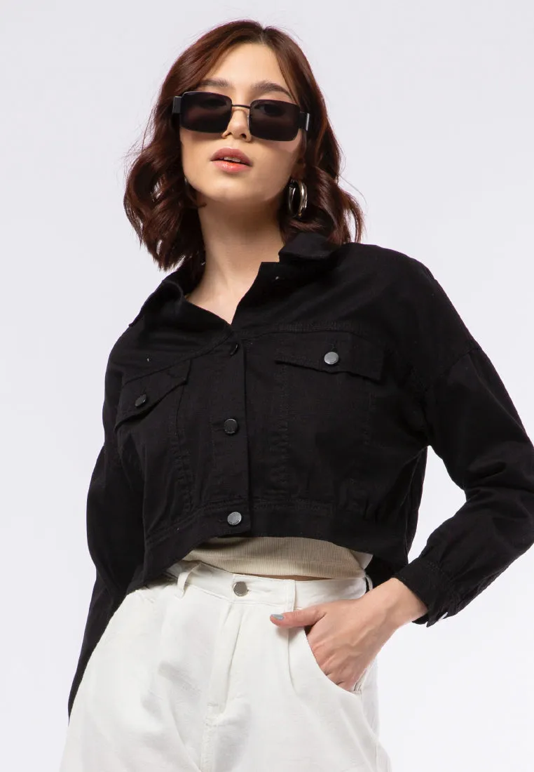 Crop Denim Jacket