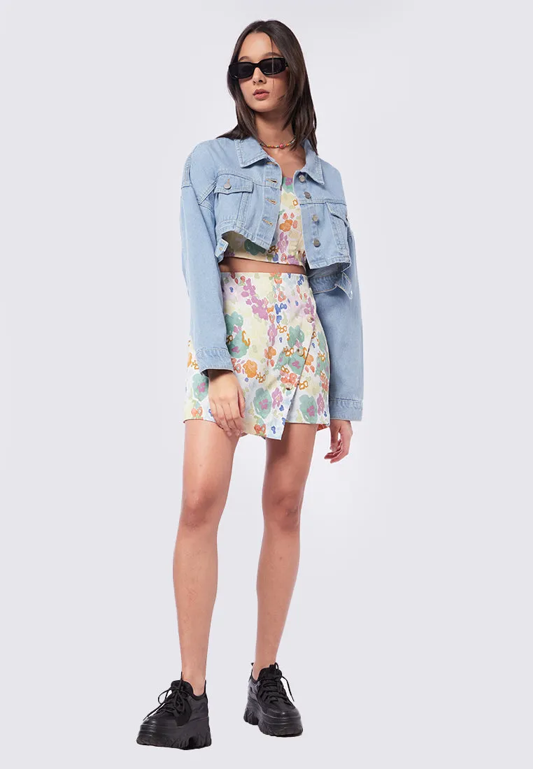 Crop Denim Jacket