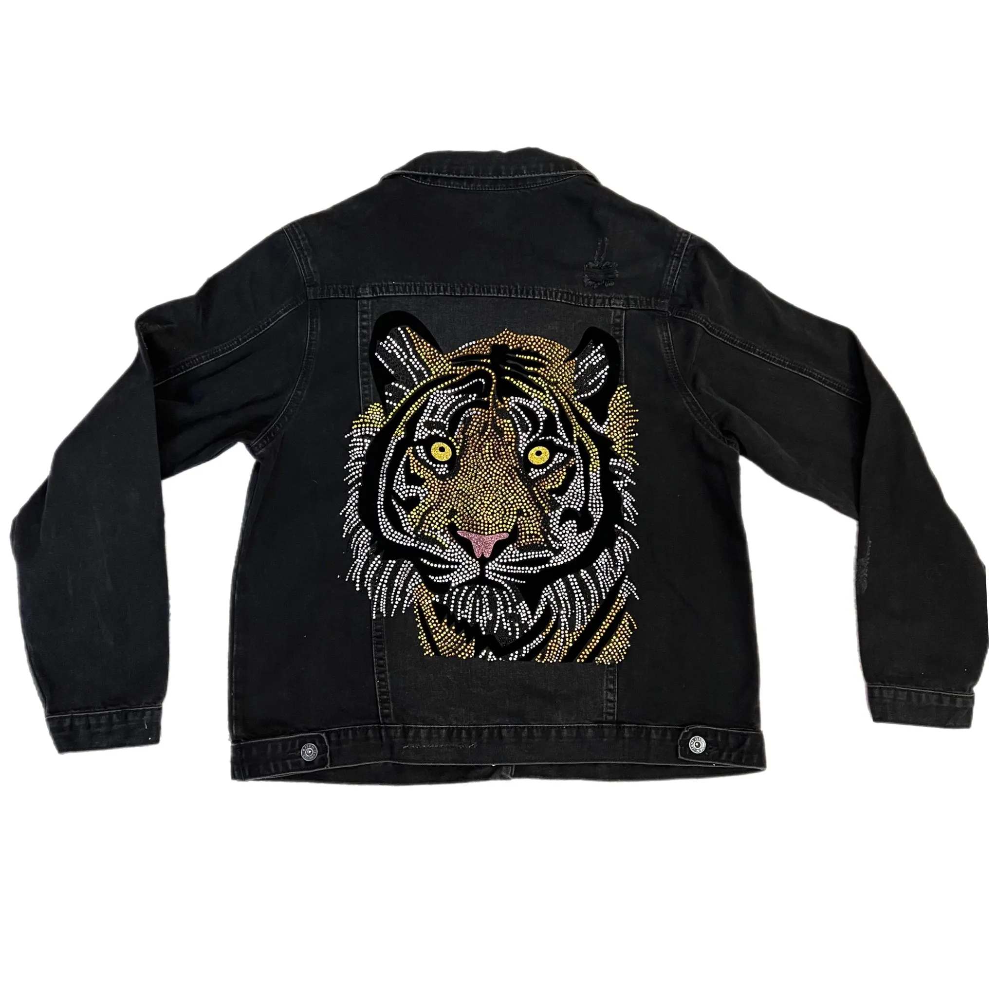 Custom Crystal Tiger Jacket