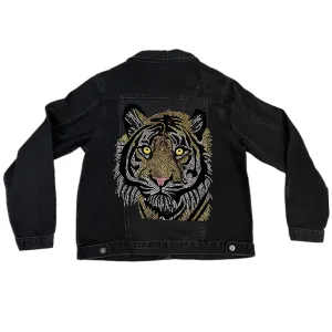 Custom Crystal Tiger Jacket