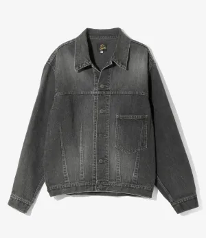 Darts Bottom Jean Jacket - 12oz Denim