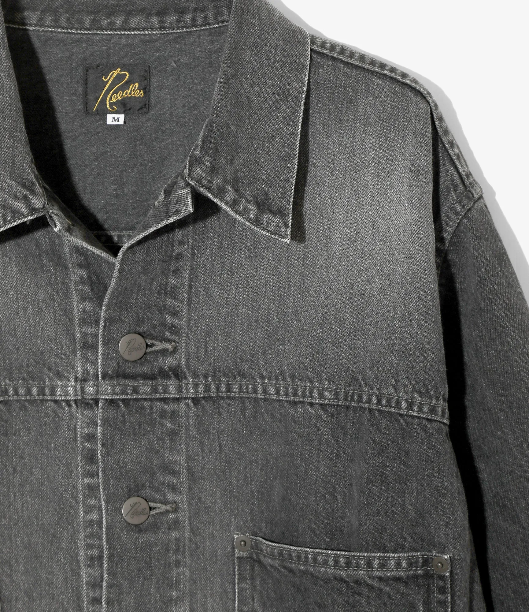 Darts Bottom Jean Jacket - 12oz Denim