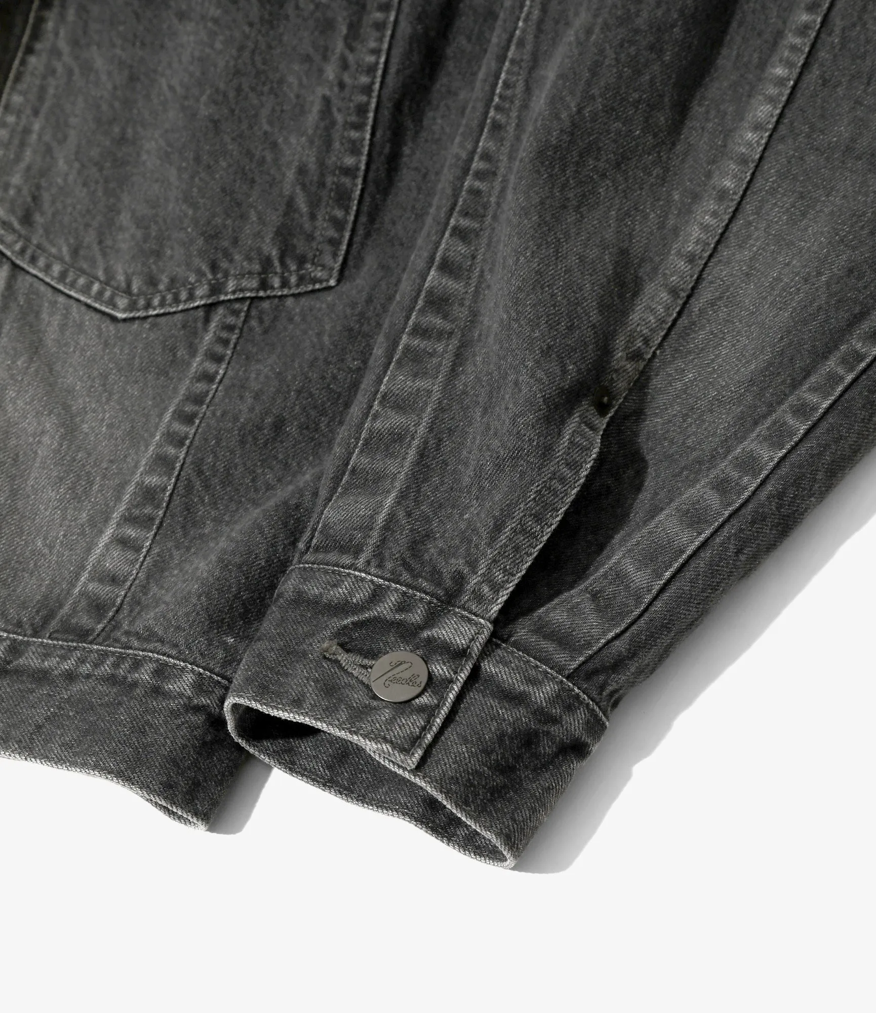 Darts Bottom Jean Jacket - 12oz Denim