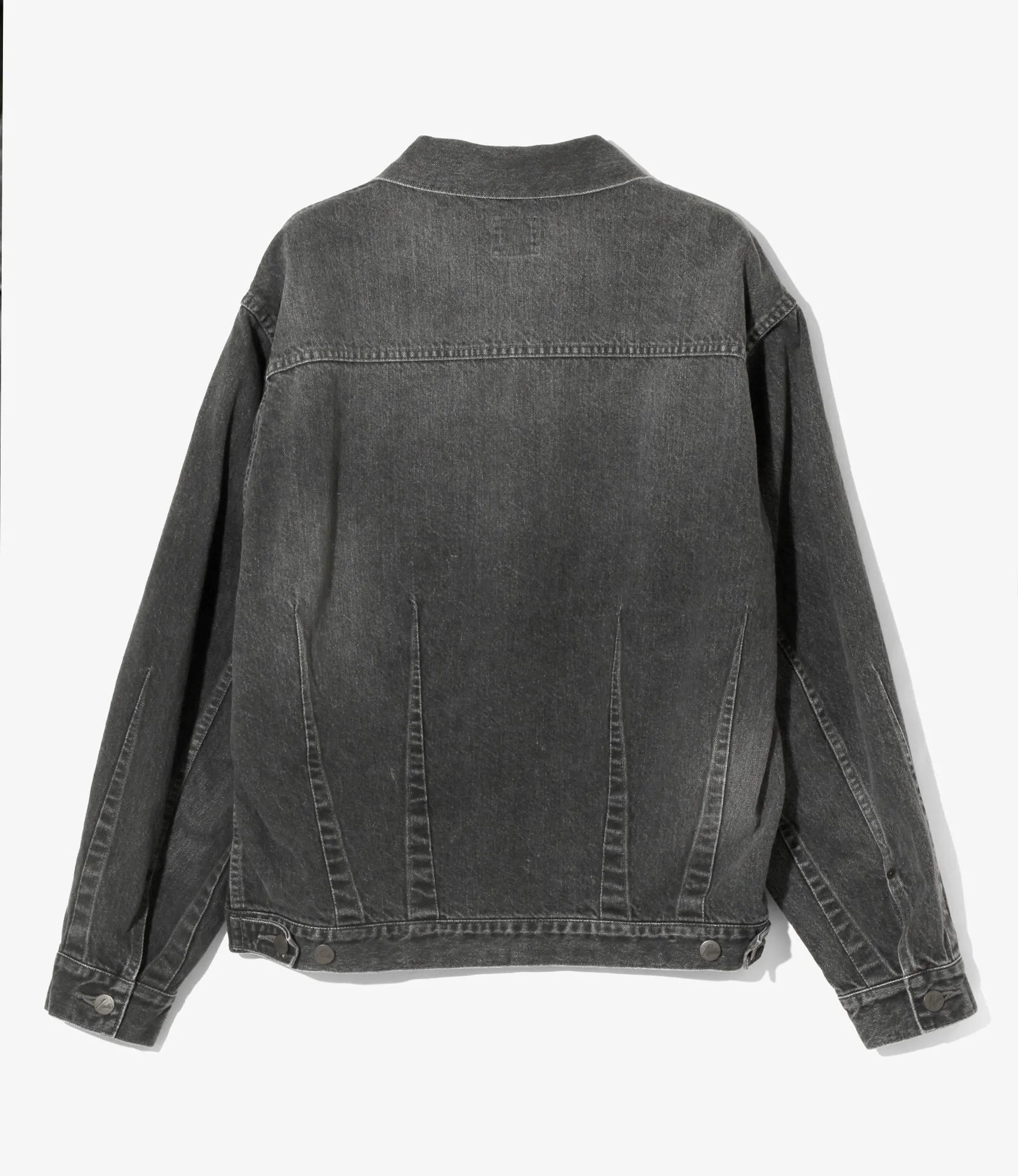 Darts Bottom Jean Jacket - 12oz Denim