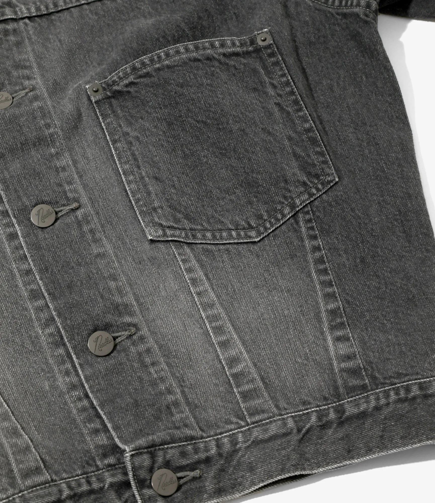 Darts Bottom Jean Jacket - 12oz Denim