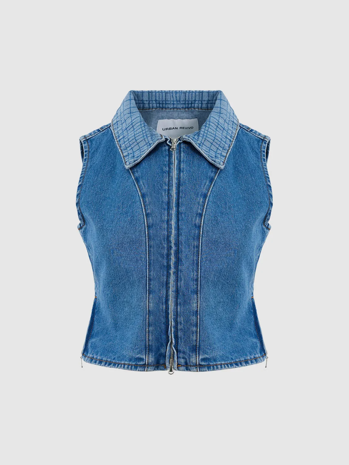 Denim Sleeveless Jackets