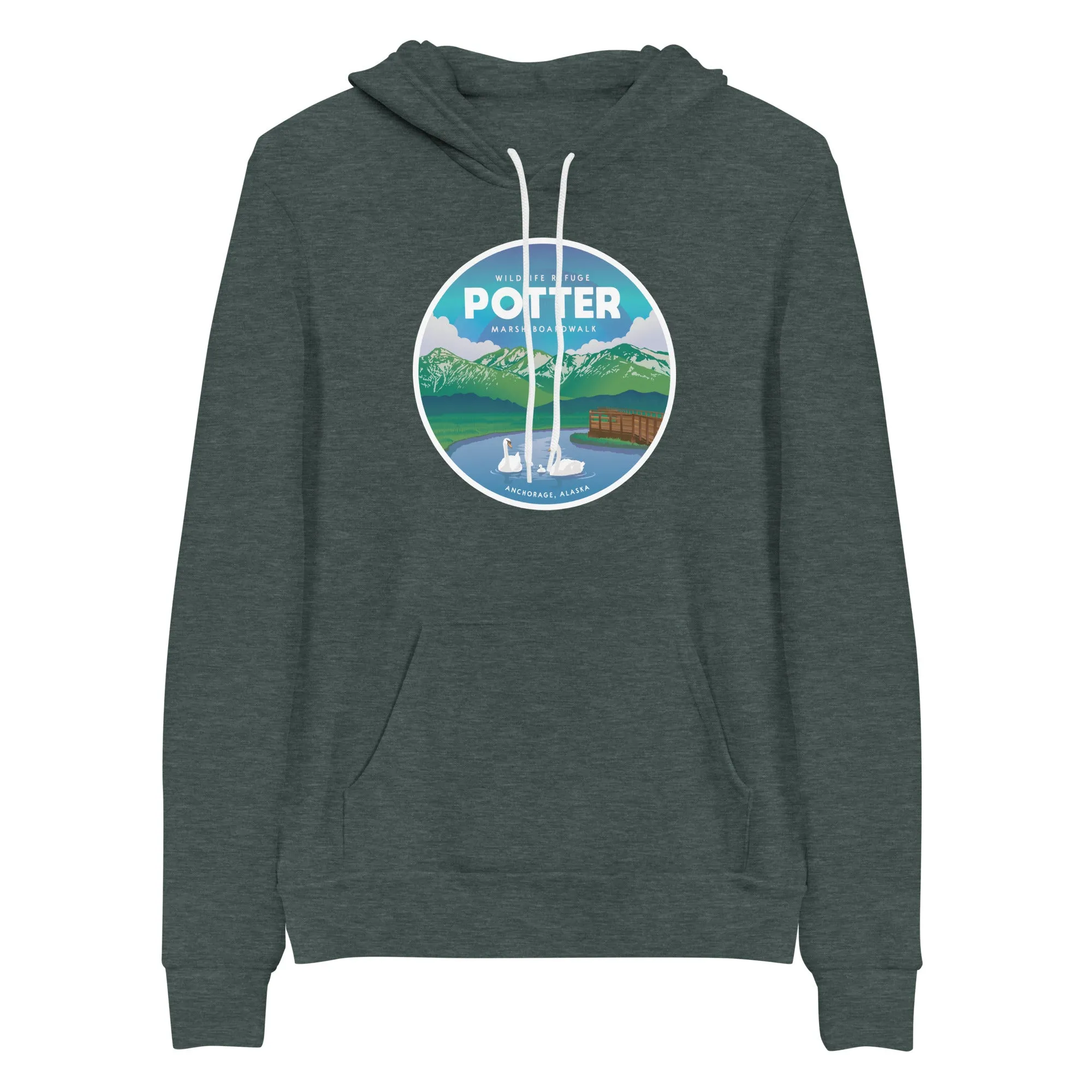 Destinations Potter Marsh Hoodie