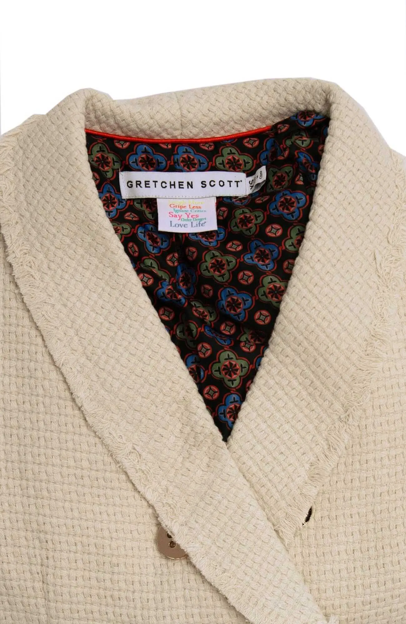 Double Breasted Blazer - Solid - Final Sale
