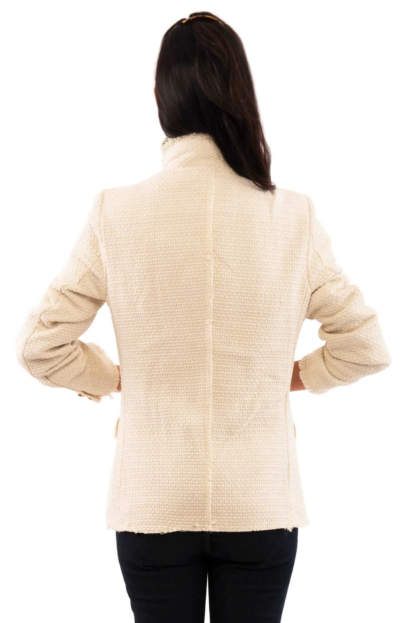 Double Breasted Blazer - Solid - Final Sale