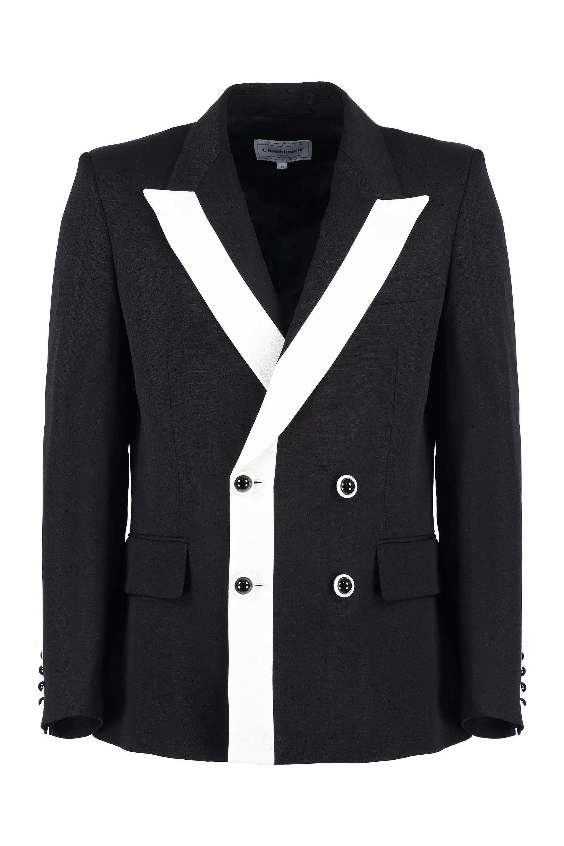 Double breasted blazer