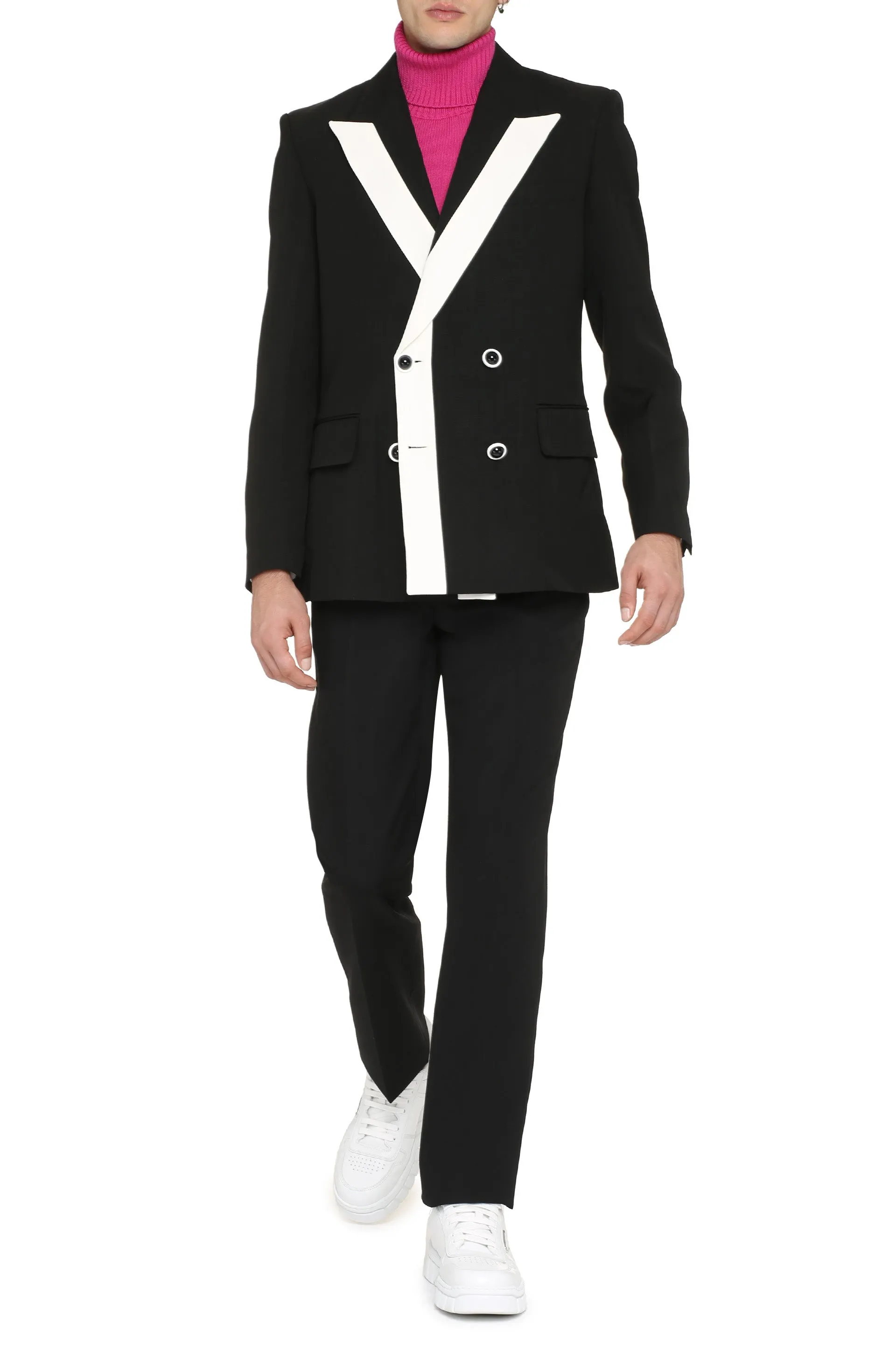 Double breasted blazer