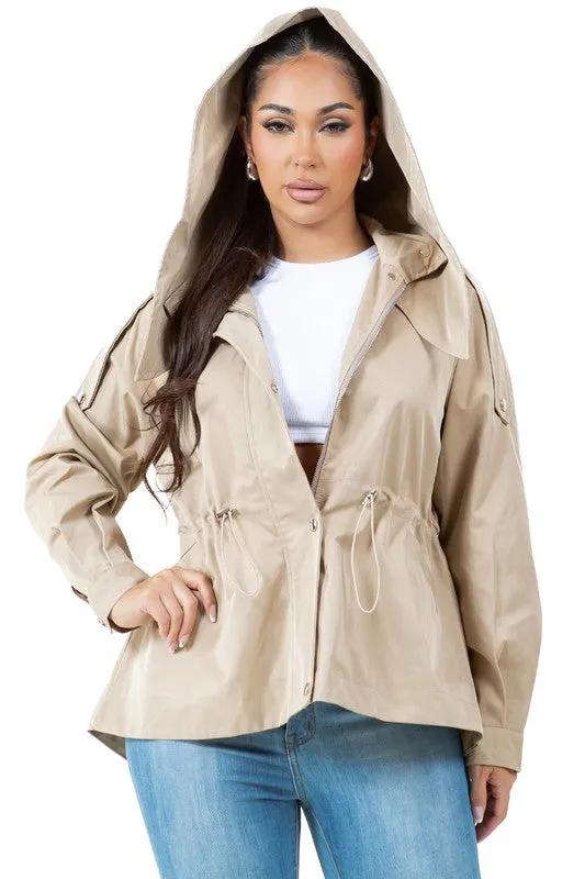 Drenched Diva Hooded Siren Coat