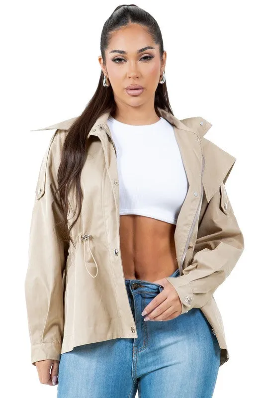 Drenched Diva Hooded Siren Coat