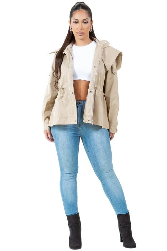 Drenched Diva Hooded Siren Coat