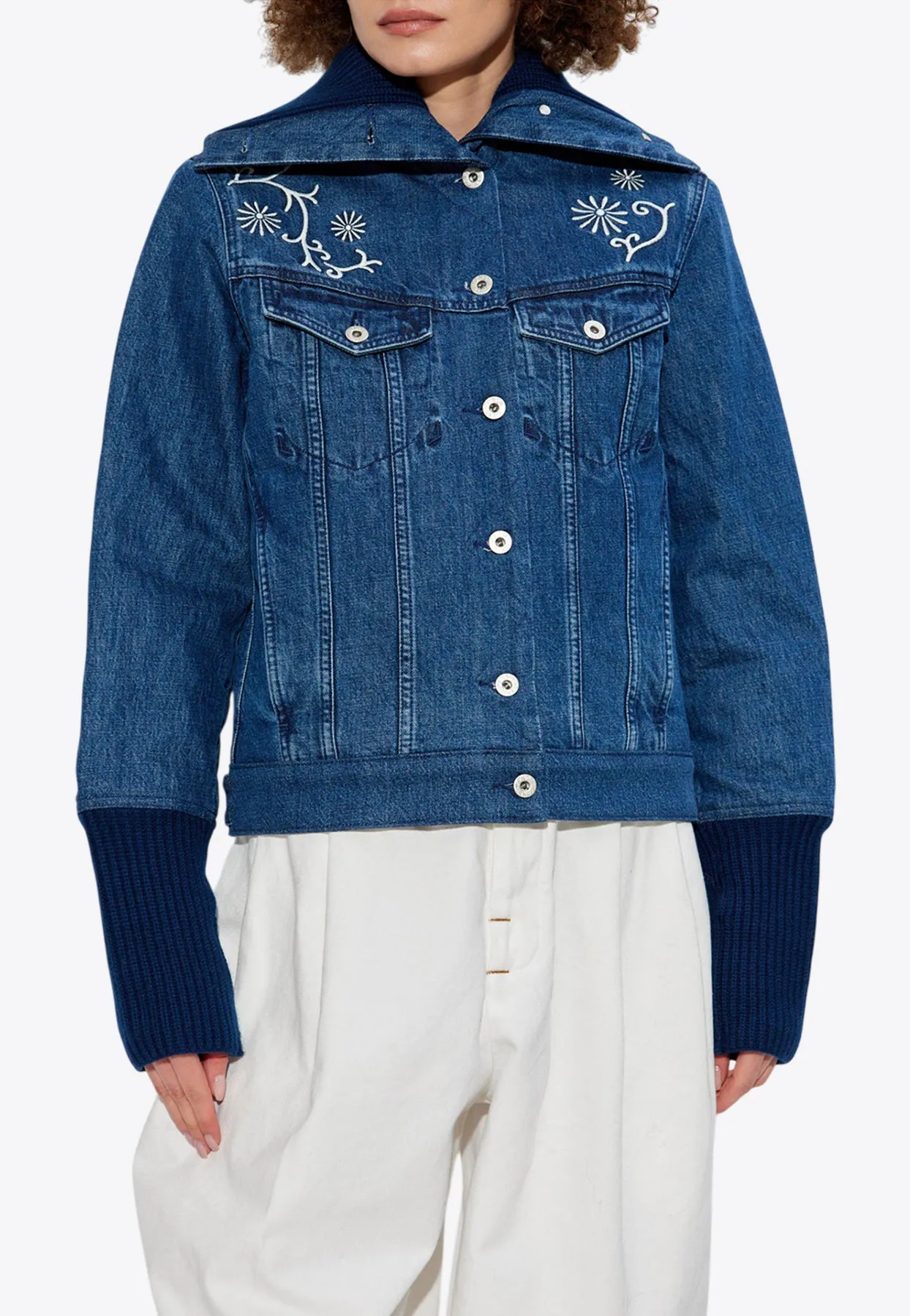 Embroidered Denim Jacket