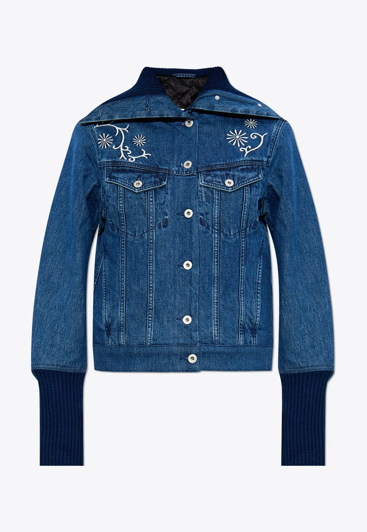Embroidered Denim Jacket