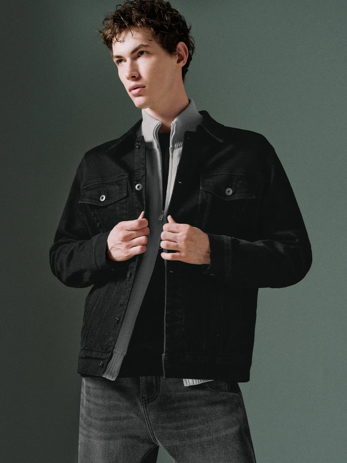 Flap Pocket Denim Jackets