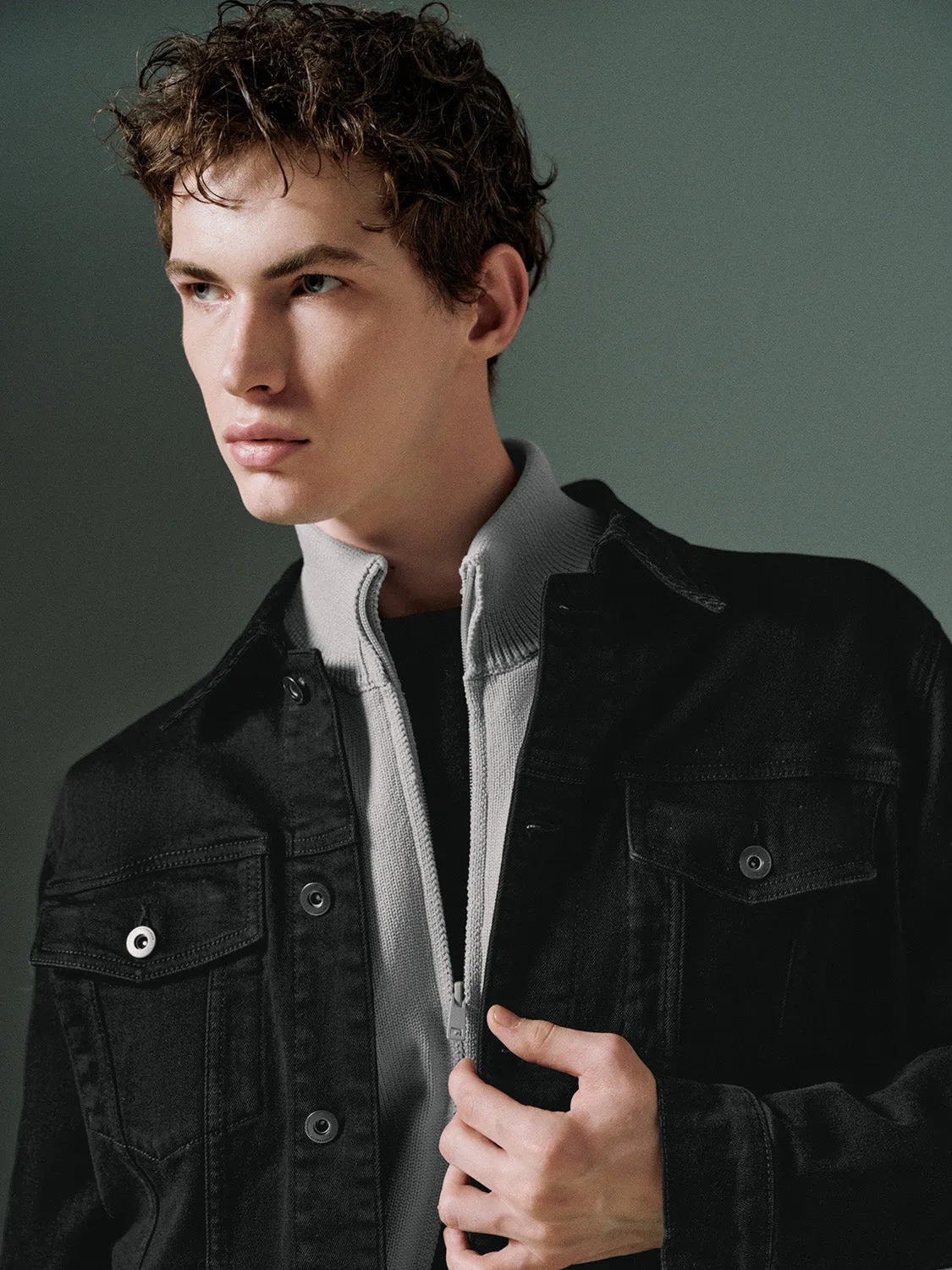 Flap Pocket Denim Jackets