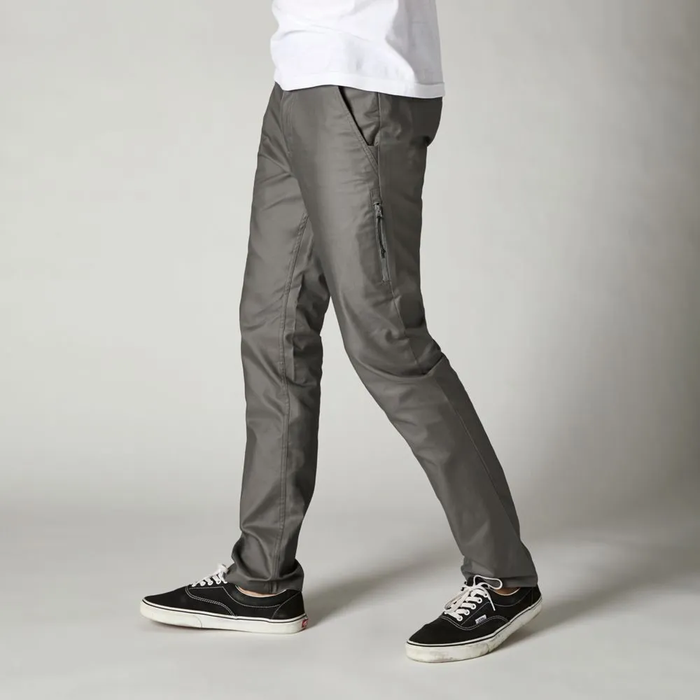 FOX Pantalon Lifestyle Essex Slim Elástico Gris (Open Box)