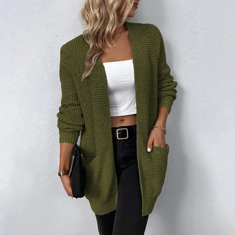 Guiah | Classic knitted sweat vest for women