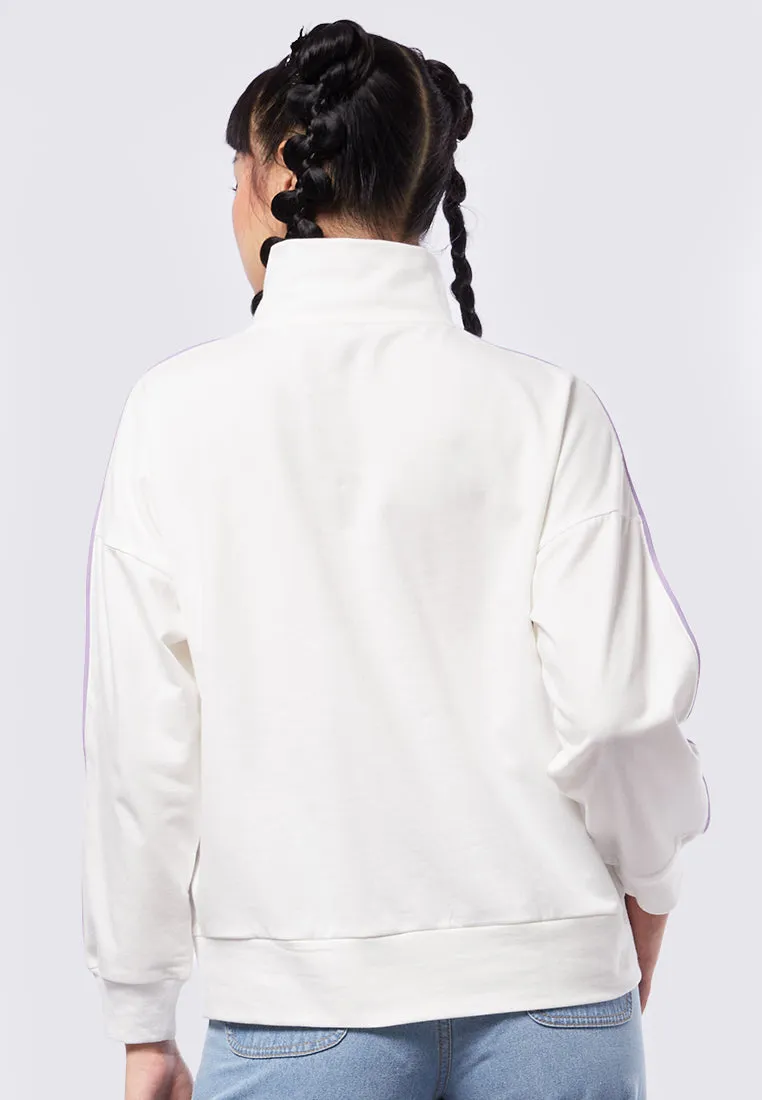 Half Zip Up Sweatshirt