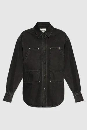 Isabel Marant Okely Jacket in Faded Black