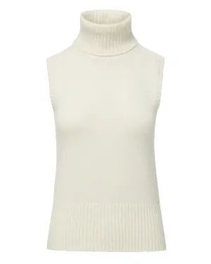 Ivory Mazzy Cashmere Shell