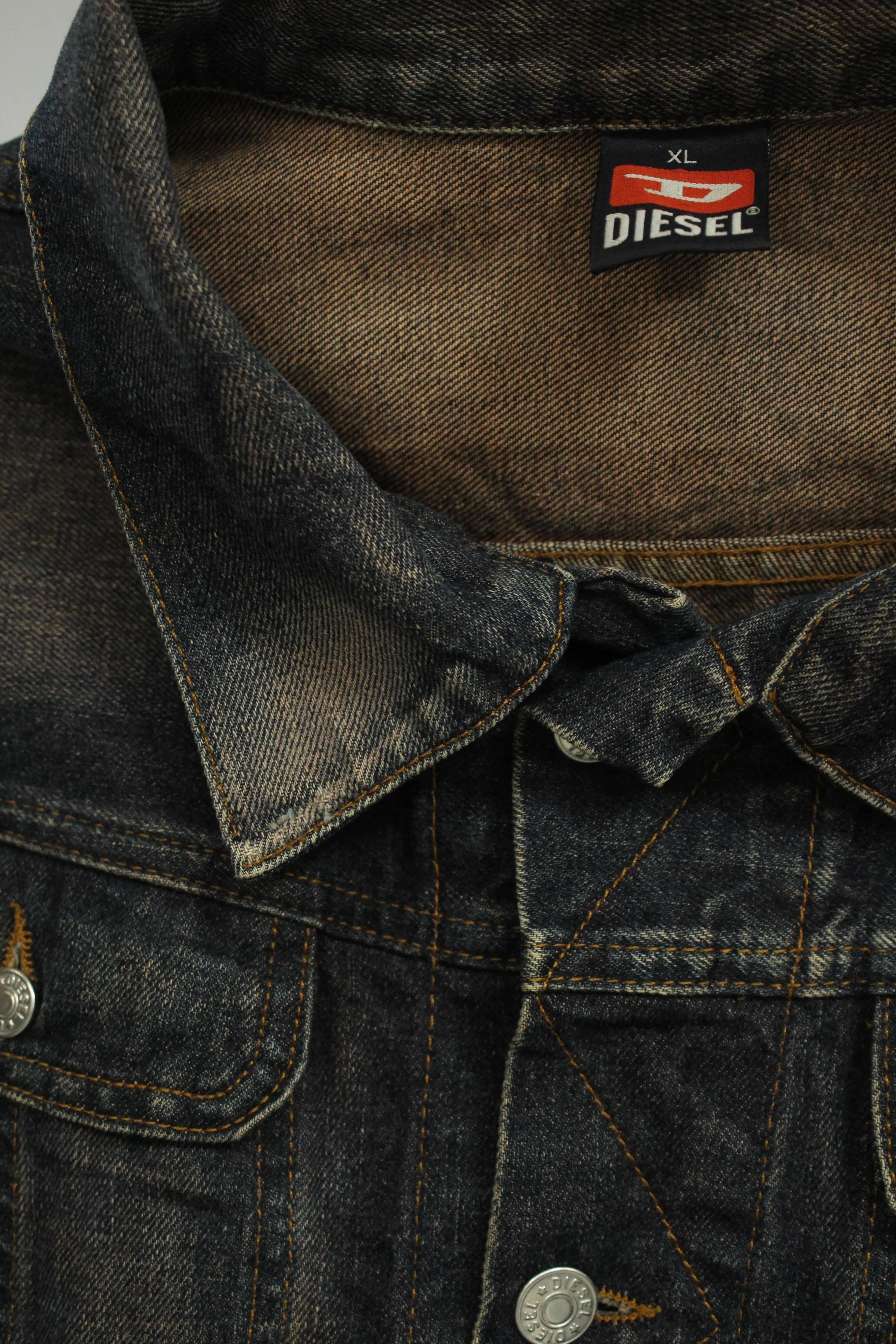 Jacket Azul Diesel Talla Xl