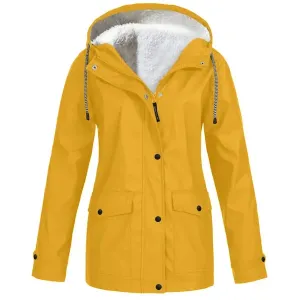KATRYN™ | WARM FLEECE RAINJAS