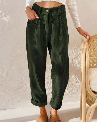 Kenna | High Waisted Flowy Suit Trousers