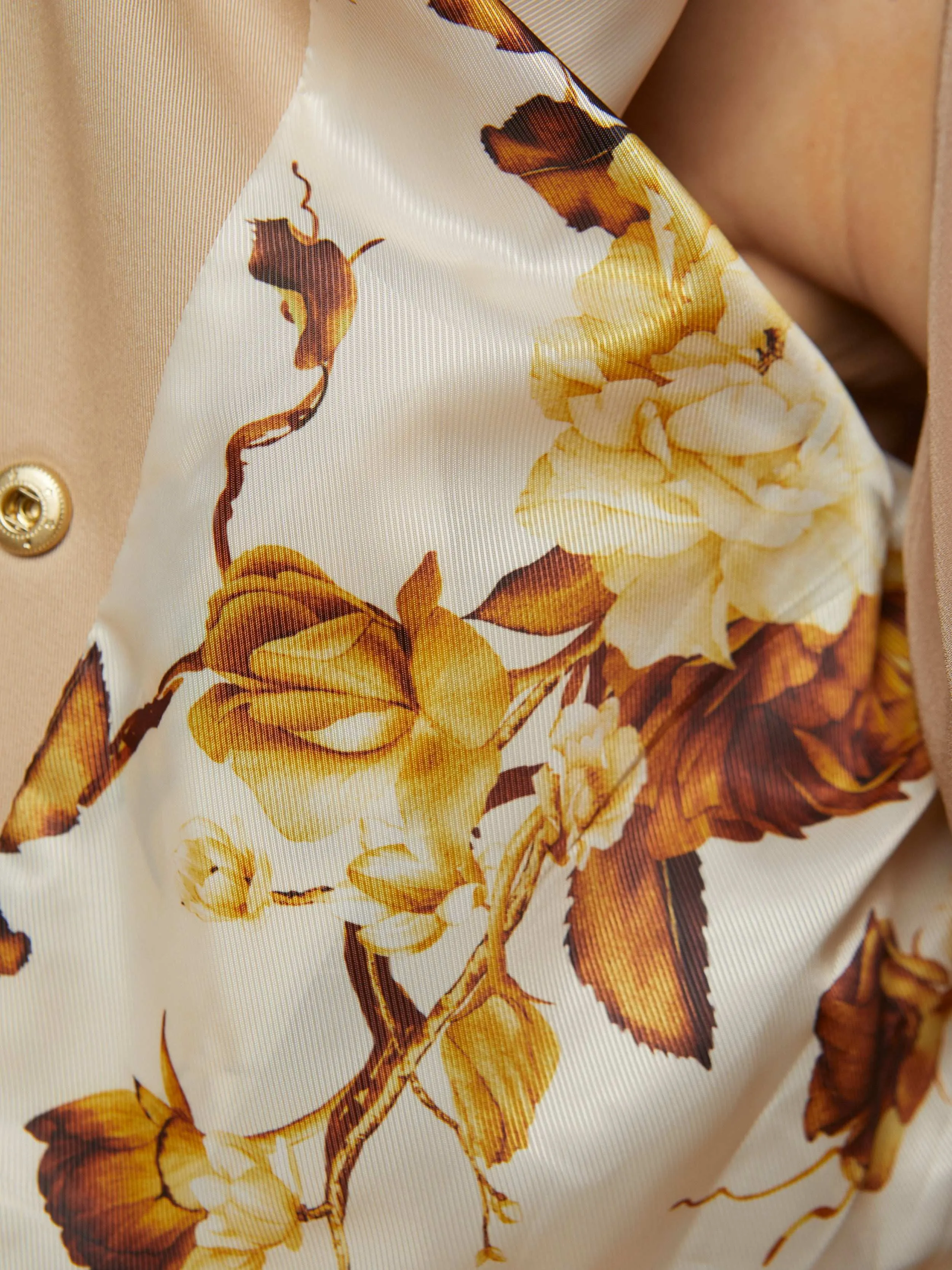 Kento Cropped Trench Coat
